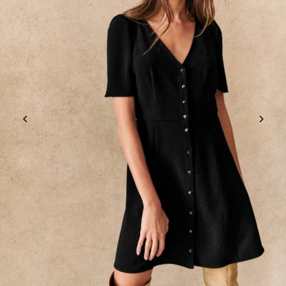 NWT SEZANE Lily Dress, little black mini dress, size 6/38!